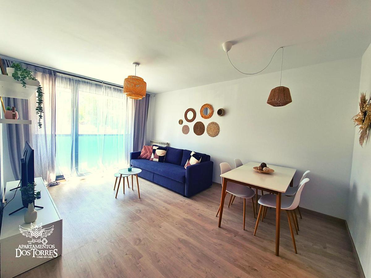 Apartamentos Dos Torres La Comarca - Jardín y parking privado gratis Zaragoza Exterior foto